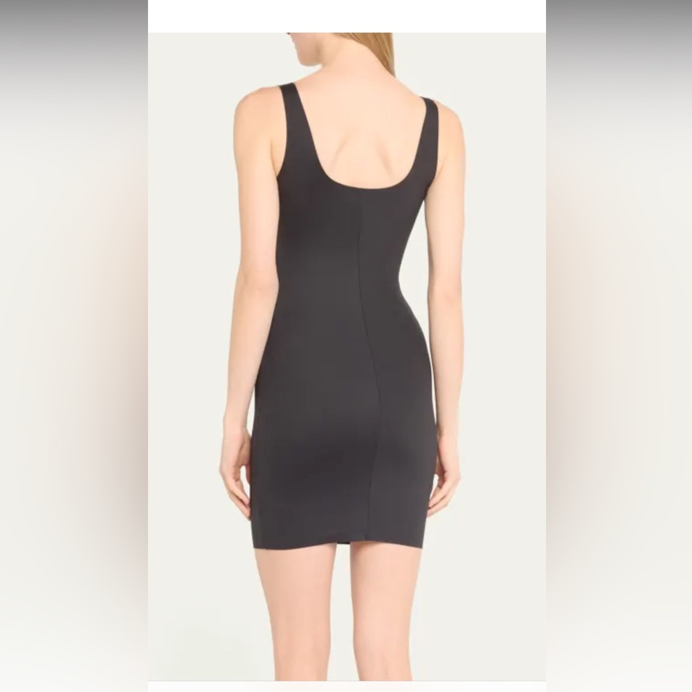 SKIMS NWT Body Shaping Scoop Neck Tank Mini Dress - Onyx